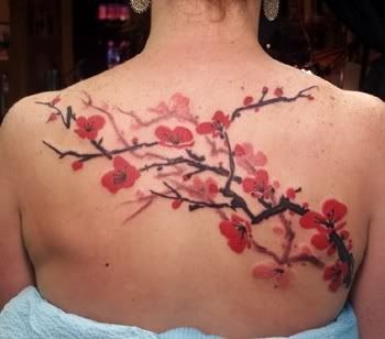 cherry blossom tat