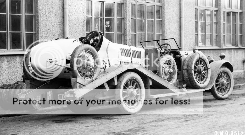 Europes First Car Hauler: Mercedes-Benz 1924 Monza | Collecting | The ...