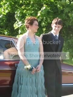 crochet homecoming dress