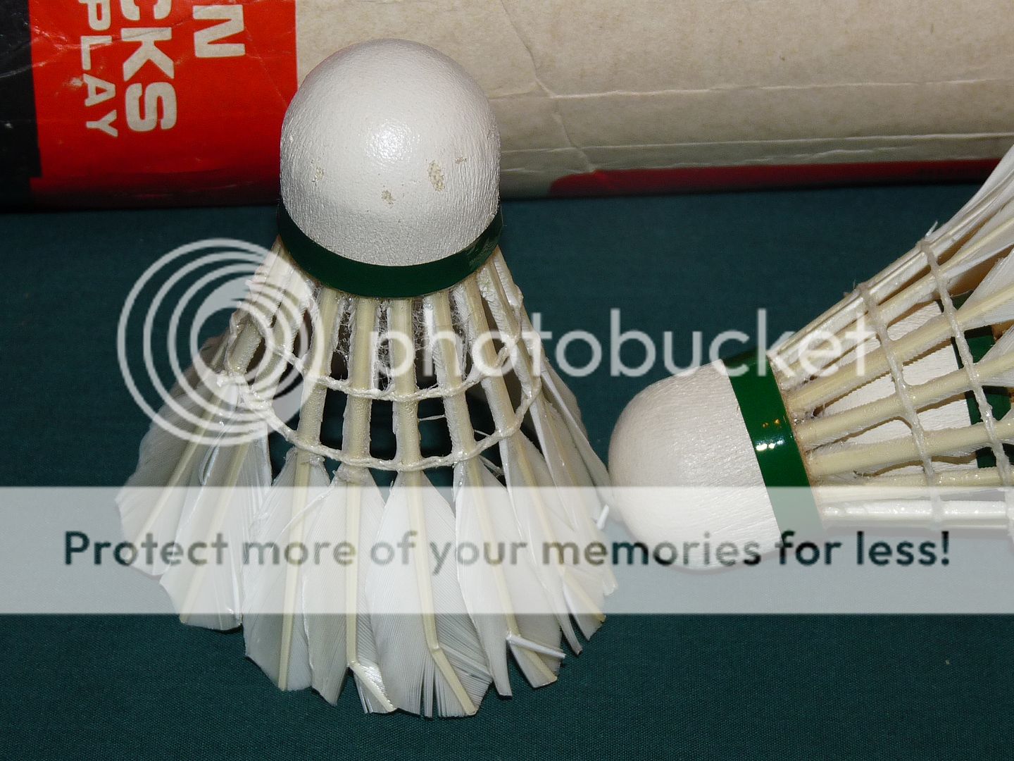 Vtg SPORTCRAFT Brand SHUTTLECOCKS Badminton Birdies TOURNEY PLAY 