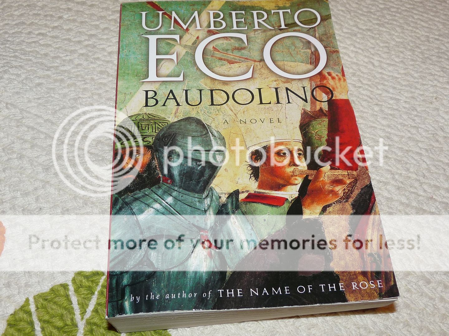 BAUDOLINO UMBERTO ECO 1st/1st Paperback MIDDLE AGES EUC  