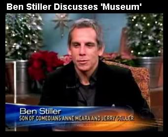 Ben Stiller talks about 'Night At The Museum'