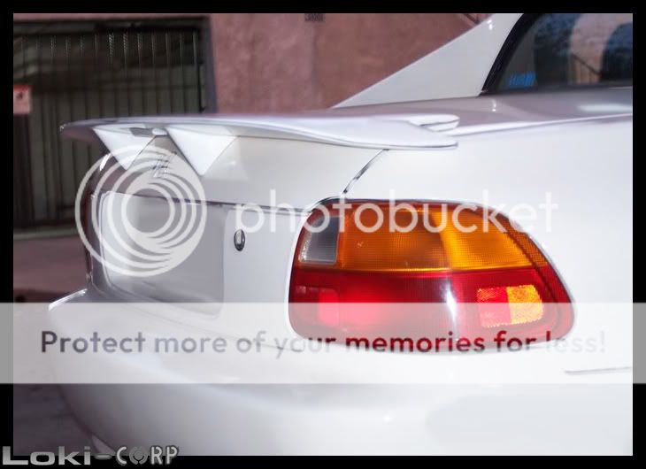 HONDA DEL SOL MUGEN CR X Pro.3 STYLE SPOILER WING JDM  