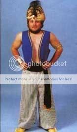 SINBAD GENIE ALADDIN COSTUME Pants Vest Sash Men 16 008  