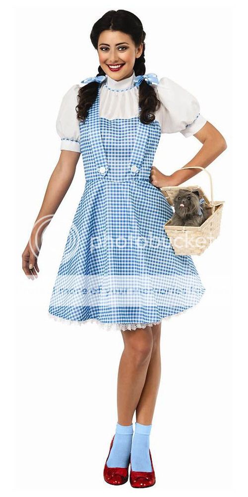 The Wizard of Oz Dorothy Halloween Costume Dress Adult Woman 887378 | eBay
