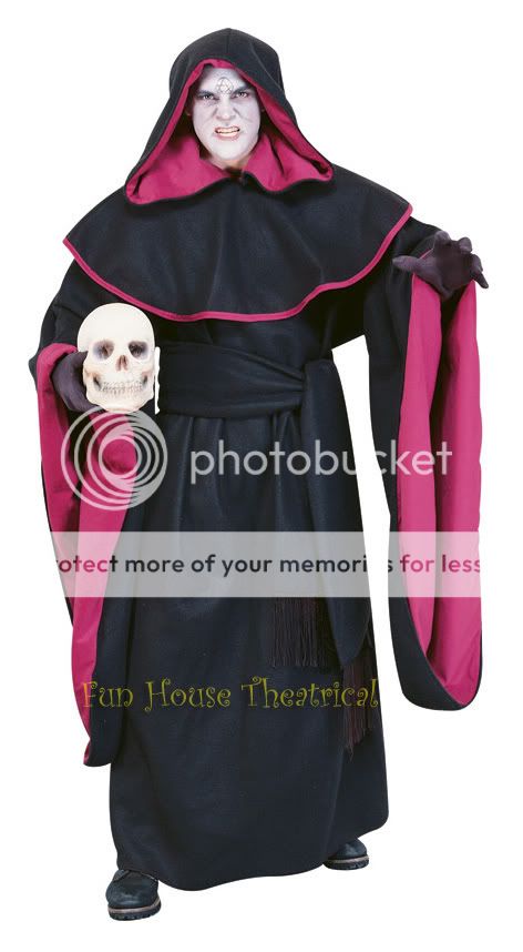 deluxe warlock robe theatrical quality adult halloween costume robe