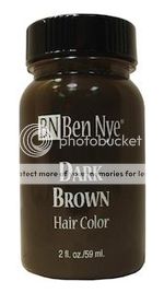 Ben Nye Dark Brown Liquid Hair Color 2 fl. oz. Makeup BH 2  