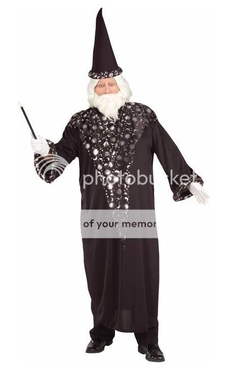 Merlin Magician Wizard Halloween Costume Renaissance Medieval Robe