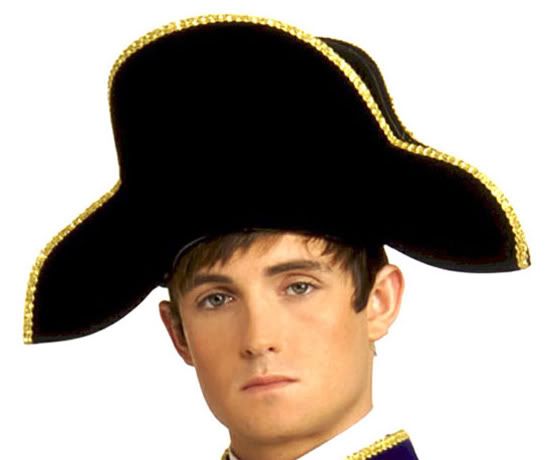 NAPOLEON BONAPARTE HAT French General Halloween Costume Accessory 62035 ...