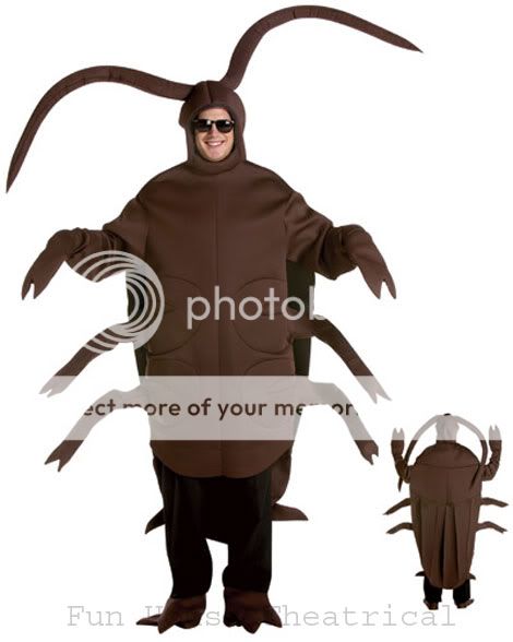 Cockroach Halloween Costume Animal Mascot Adult 6105