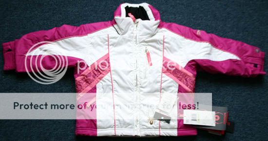 NEW SPYDER SKI KIDS/GIRLS SKI LIGHTNING JACKET 3  