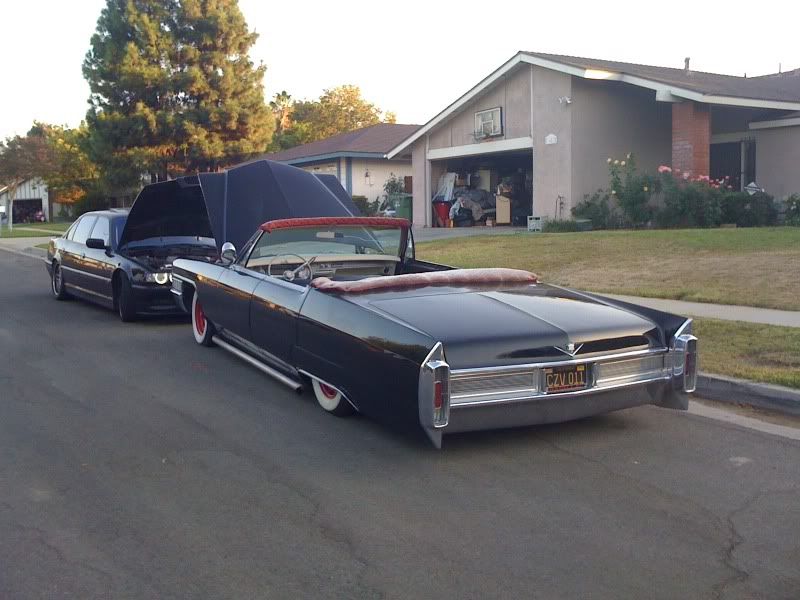 Some Pictures of my bagged 65 sedan deville