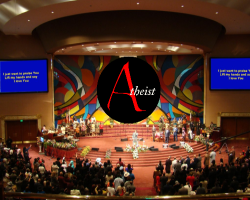 artist concept of an atheist 'church'