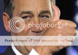 image of Speaker Boehner giving thumbs up