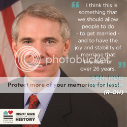 quote image of Rob Portman's quote on gay marriage
