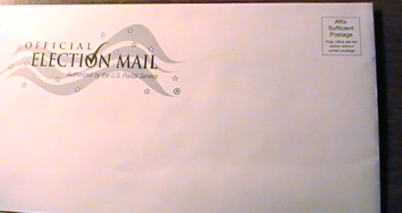 image of Ballot Return Envelope