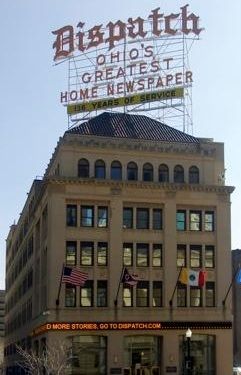 Columbus Dispatch HQ in downtown Columbus