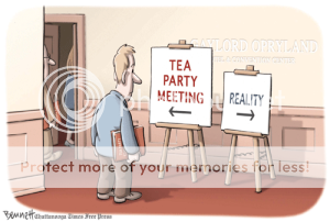 Tea Party meeting not reality