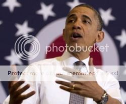 image of President Obama speaking