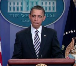 Image of President Obama speaking