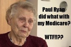 image showing Grandma's not happy with Paul Ryan