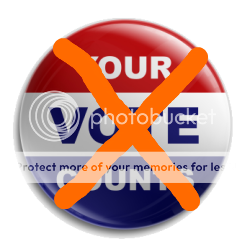 image of Your Vote Counts - Maybe button