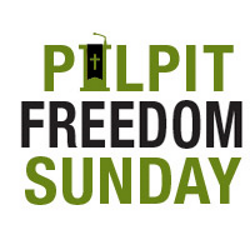 logo for Pulpit Freedom Sunday event