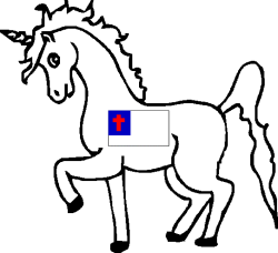 created image of A Christian Unicorn