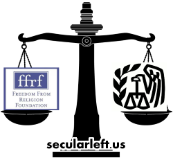 created image of FFRF vs the IRS court case