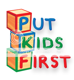 logo for Put Kids First campaign