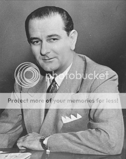 Official image of President Lyndon B. Johnson in the 1950s as a US Senator