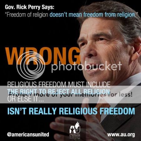 poster of Rick Perry from Americans United