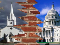 image showing Wall between Church and State