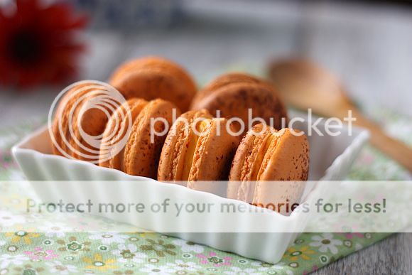 Yuzu Macarons with Orange Buttercream and Chocolate Ganache
