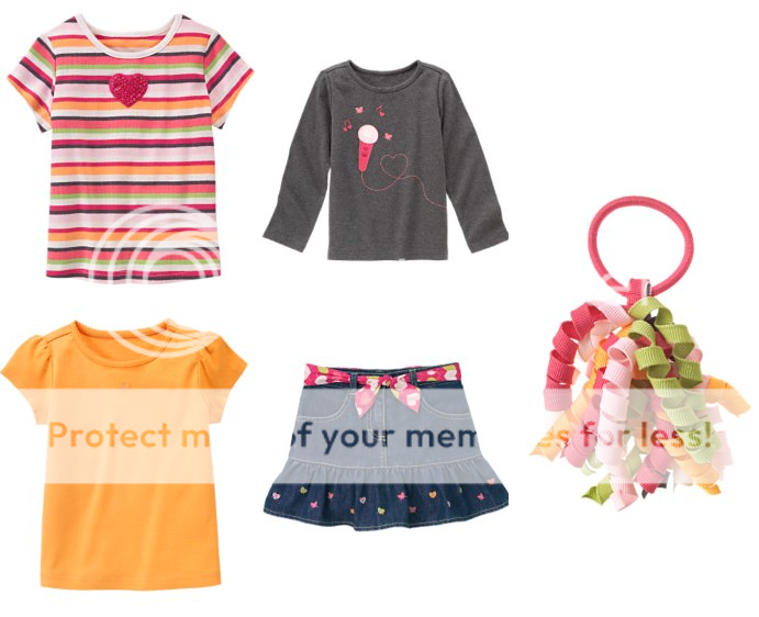 Get her ready for the school year with this great mix and match lot.