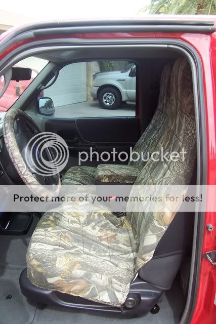 2006 Ford ranger camo seat covers