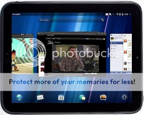New HP Touchpad 32GB WiFi Webcam Warranty Tablet WiFi Bluetooth Free