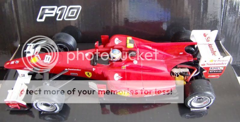 KYOSHO 1/24 MINI Z F1 FERRARI F10 No. 8 CHASSIS SET w. ASF2.4GHz 