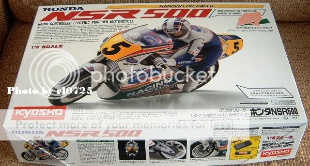 KYOSHO 1/8 RC HONDA NSR 500 MOTORCYCLE *NEW*  