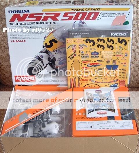 KYOSHO 1/8 RC HONDA NSR 500 MOTORCYCLE *NEW*  