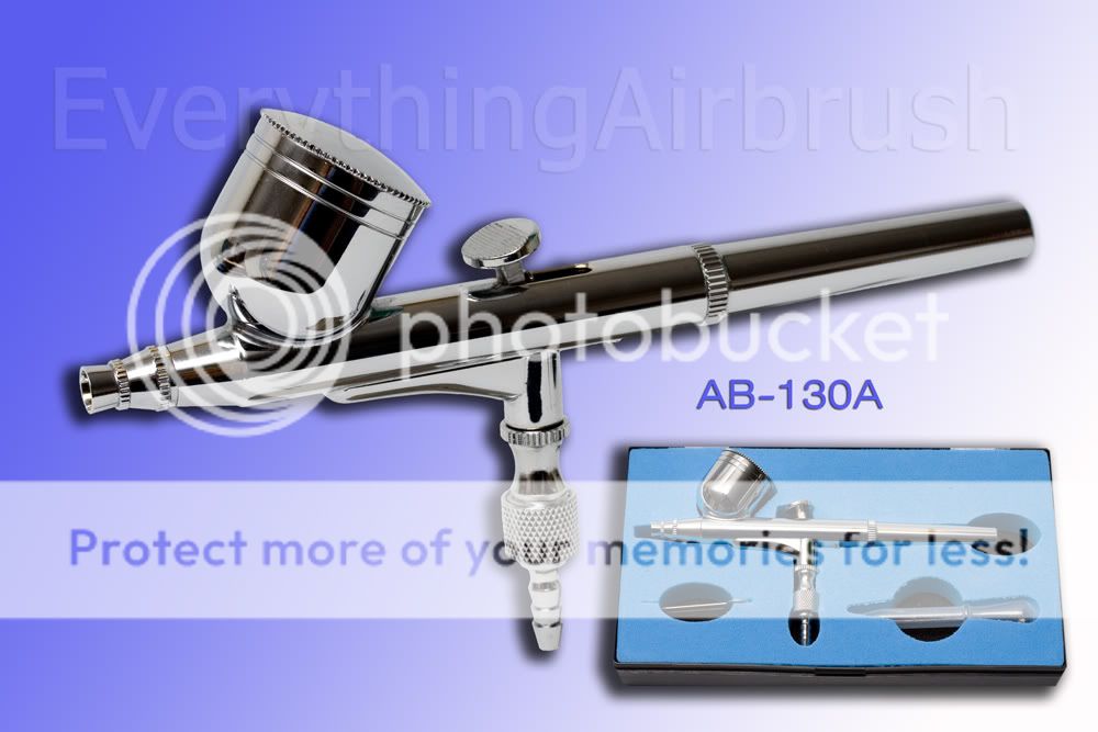 Precision Airbrush Kit Air Brush Air Tool AB 130A