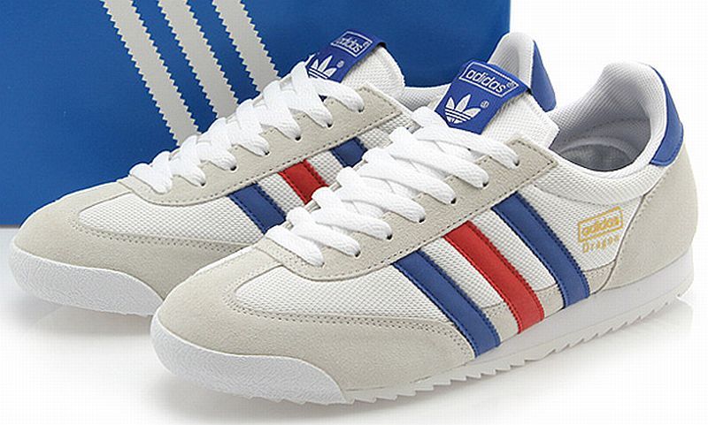 adidas dragon red white blue