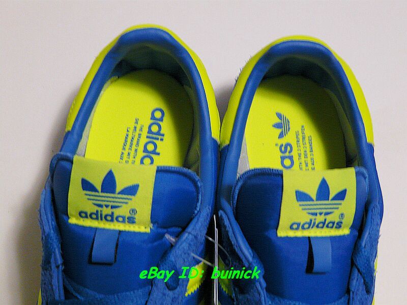 ADIDAS MARATHON 80 Blue Yellow running 2011 new UK7  