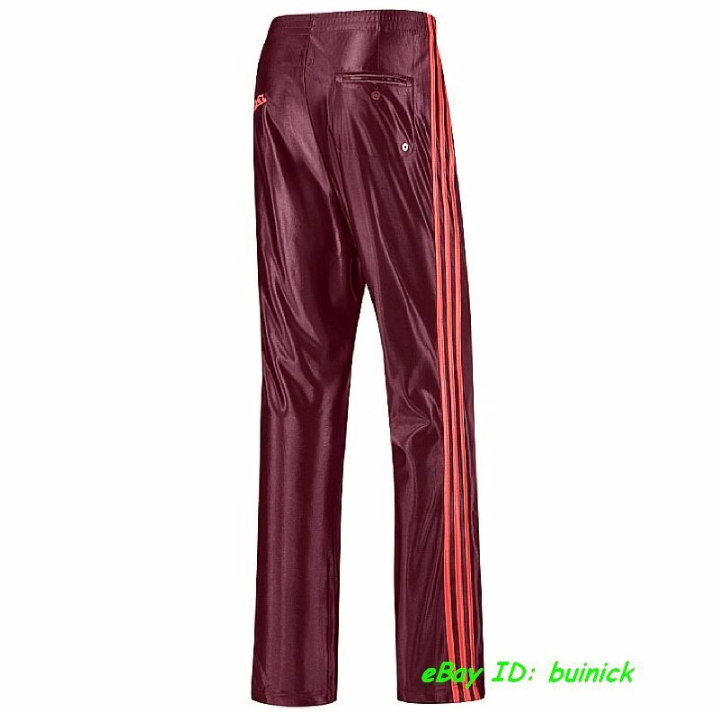 ADIDAS ORIGINALS VESPA TRACK PANTS Maroon Orange superstar new M 